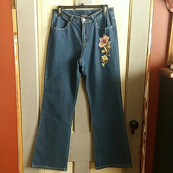 Sage Denim - Sage 56 Jeans/ Embroidered